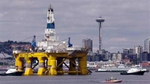 The Polar Pioneer is en route to the Chukchi Sea this summer. 