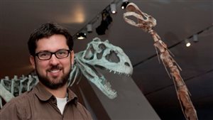 David Evans (PhD) is curator of vertabrate paleontolgy at the Royal Ontario Museum in Toronto,