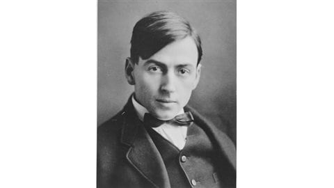 The handsome Tom Thomson as a young man, later one of the most iconic of Canadian artists