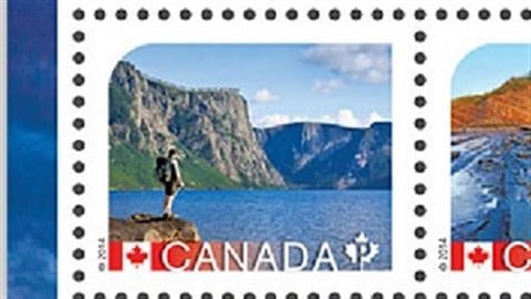 Gros Morne National Park in Newfoundland, one of the new domestic rate, $0.85, stamps in the new UNESCO World Heritage Site series from Canada Post