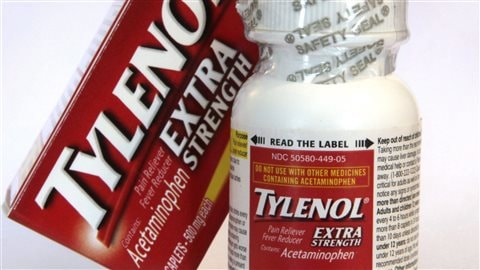 Le Tylenol, notamment, contient de l'acétaminophène.