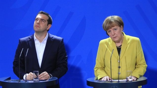 Angela Merkel and Alexis Tsipras have emerged as the two central figures of Greece's debt crisis