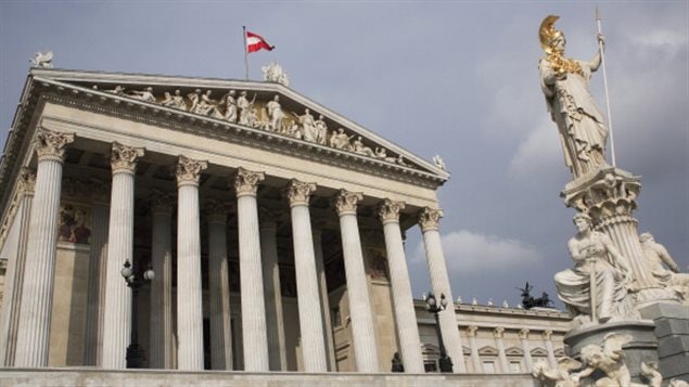 El parlamento griego en Atenas