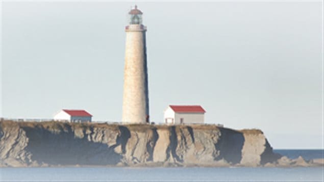 Le phare de Cap-des-Rosiers en Gaspésie