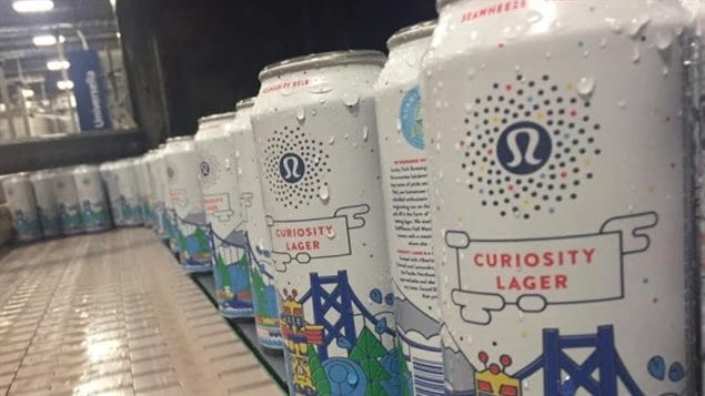 Lululemon, in partnership with Stanley Park Brewing have produced a summer beer called 'Curiosity Lager'