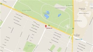 蒙特利尔骑自行车男子被闪电击中的地点