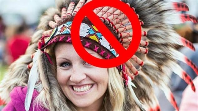 Osheaga, the annual music festival in Montreal, will not allow people who are not aboriginal, to wear the native headress.