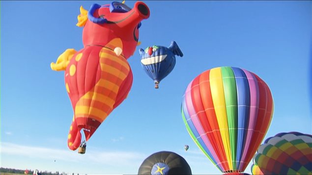 Le 32e International de montgolfières de Saint-Jean-sur-Richelieu