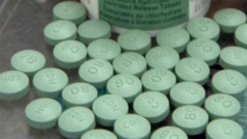 Police in an aboriginal community in Alberta province believe organized crime groups are pushing what looks like Oxycodone pills but which may in fact contain fentanyl.