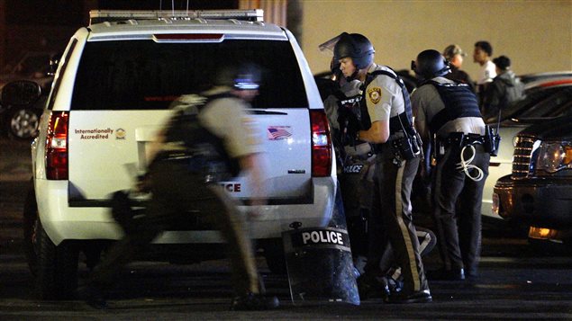Tiroteo en Ferguson.