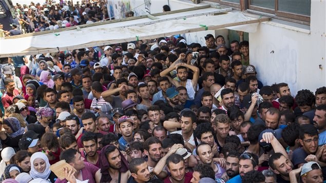 لاجئون سوريّون في جزيرة كوس في اليونان