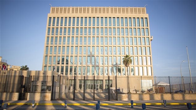 Ambassade américaine à La Havane, à Cuba