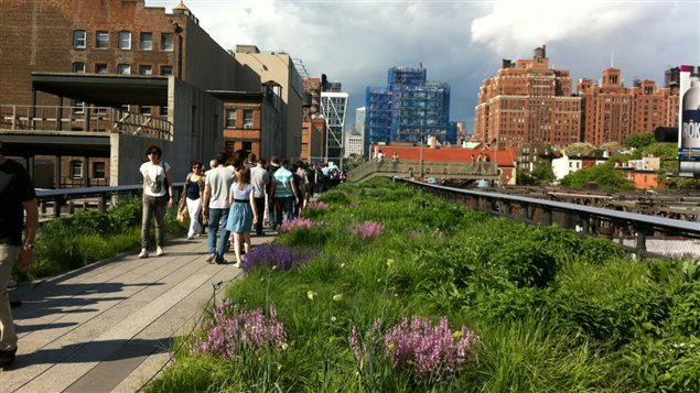 La High Line à Manhattan La High Line à Manhattan