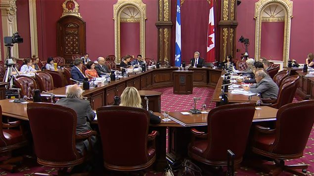 Audiences de la Commission des institutions à l'Assemblée nationale sur le projet de loi 59, le 17 août