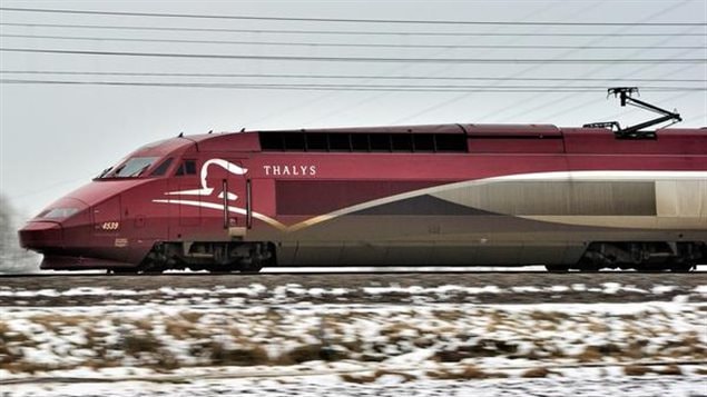 El tiroteo tuvo lugar en un tren Thalys de la SNCF. 