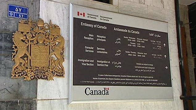 Embajada canadiense en Teherán está cerrada desde 2012.