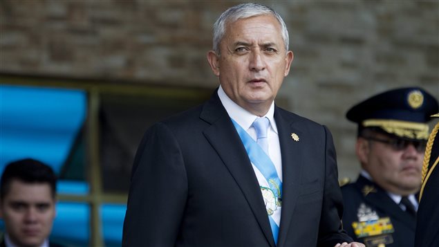 Otto Pérez Molina, presidente de Guatemala.