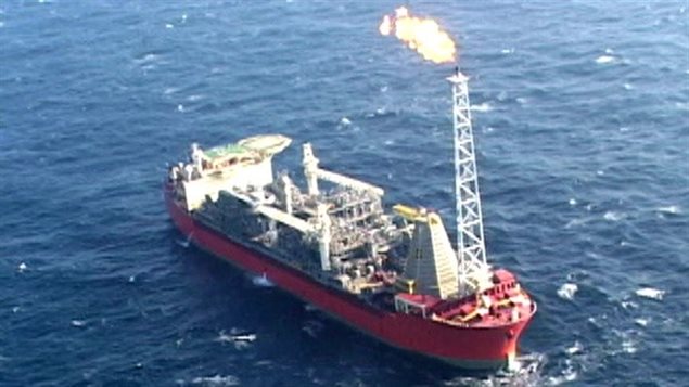 Husky Energy informó sobre un escape de hidrocarburos en un pozo submarino de Terranova y Labrador. 