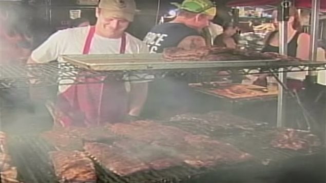 The Rotary Club of Burlington bills the event as the biggest rib-fest in Canada. Mercy for Animals would like to convert some event goes to vegetarianism
