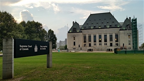 L’édifice de la Cour suprême du Canada, à Ottawa (archives)