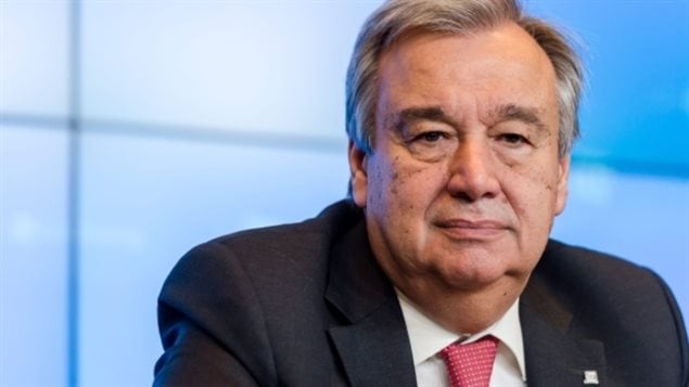 Antonio Guterres, director del  ACNUR