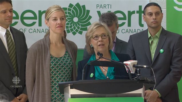 Green Party Leader Elizabeth May has long warned against trade deals that she says threaten democracy.