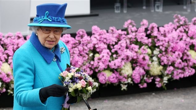 Queen Elizabeth II attends the opening ceremony for the Borders railway route at Tweedbank station, Scotland, today while so many of her subjects celebrate her reign.