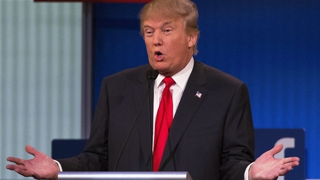 Donald Trump precandidato presidencial del Partido Republicano, en Estados Unidos. Después de haber atacado a las hispanos, el precandidato quiere ahora una lista de registro para musulmanes. 