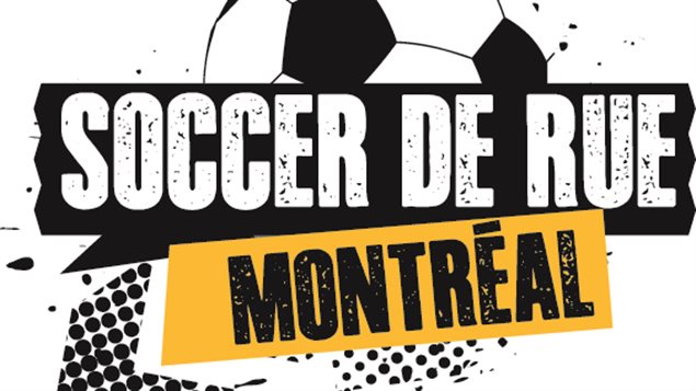 Logo de l'organisation Soccer de rue Montréal, créée en Septembre, 2014
