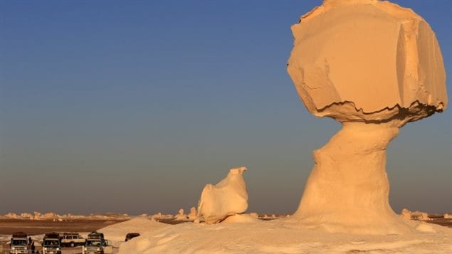 El desierto occidental de Egipto ha sido siempre una zona turística apreciada en el país. 