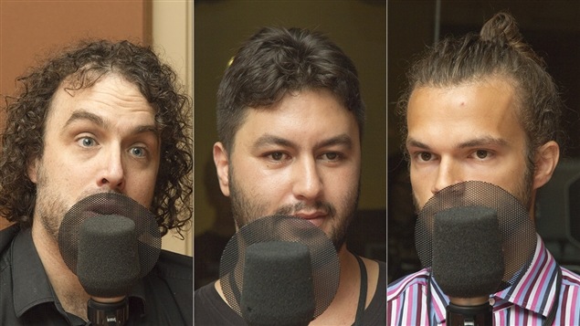 Jean-Philippe LeBlanc, Saïd Medouni et Marc-Olivier Castonguay Jean-Philippe LeBlanc, Saïd Medouni et Marc-Olivier Castonguay