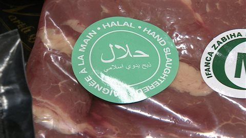 Viande répondant aux critères halal.