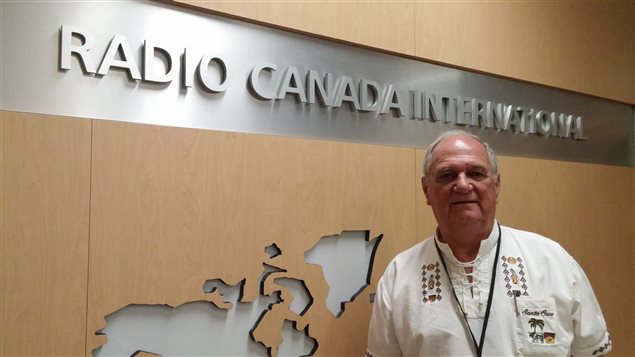 El señor Yvon Sabourin, director ejecutivo del organismo humanitario Enfants de Bolivie - Niños de Bolivia.