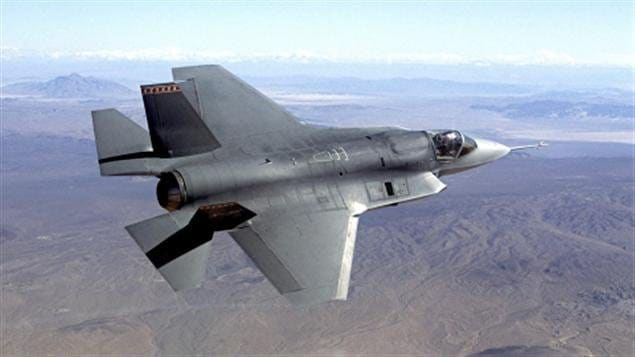 Un modèle de pré-production d'un F-35 Joint Strike Fighter  Photo :  PC