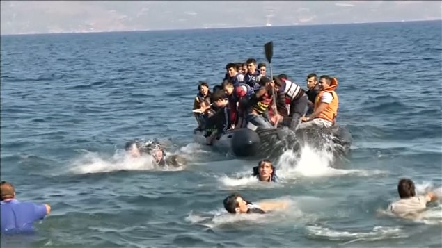 Migrantes tratan de llegar a las costas europeas.