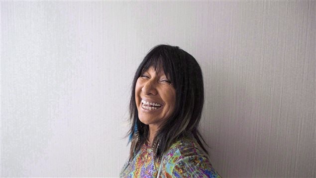 Buffy Sainte-Marie, photographed in a Toronto hotel, promoting her new album "Power in the Blood" on May 5 2015.