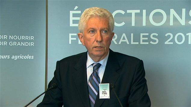 Gilles Duceppe, jefe del Bloque Quebequense.