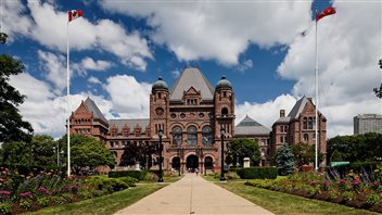 Ontario provincial legislature in Toronto, 2010