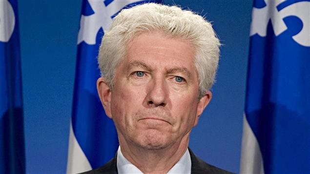 Gilles Duceppe anuncia su renuncia el 2 de mayo 2011.