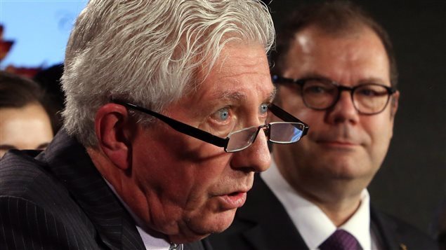 Gilles Duceppe anuncia su regreso a la jefatura del Bloque Quebequense.