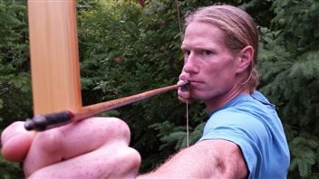 Jamie McDonald of Powell River British Columbia has made his company Ravenbeak Natureworks into one of the best known traditional longbow makers in the world