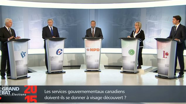 Only one election debate featured all five major party leaders and it was not broadcast on Canada’s major networks.