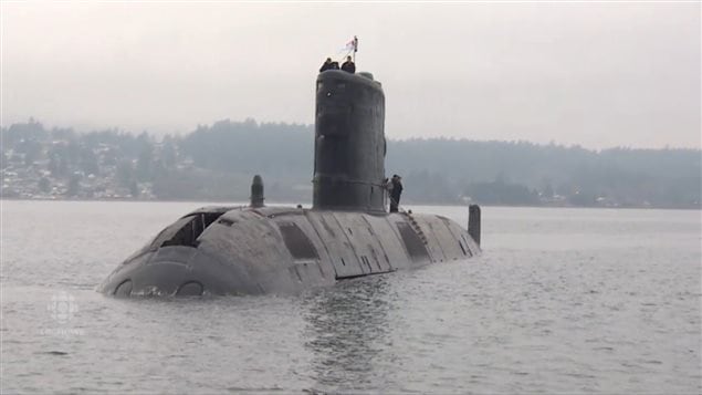 HMCS Victoria at sea outside the port of Victoria, British Columbia in March 2015. Analyst Micheal byers told a CBC report in March 2015 that the four subs have been 