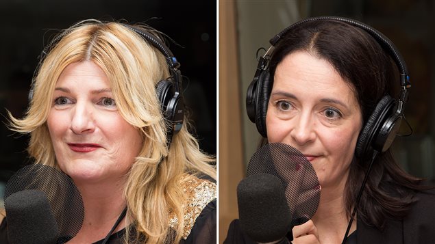 Marie-France Bazzo et Nathalie Collard, co-éditrices du recueil «De quels médias le Québec a-t-il besoin?». Marie-France Bazzo et Nathalie Collard, co-éditrices du recueil «De quels médias le Québec a-t-il besoin?».