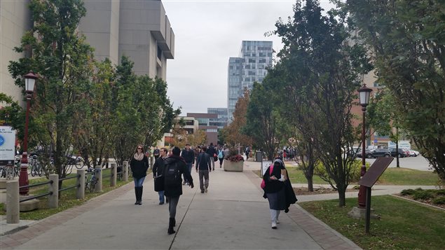 Des étudiants de l'Université d’Ottawa sur leur campus il y a deux semaines. La popularité du PAP s’étend bien au-delà de la région de la capitale nationale. En effet, des avocats de Toronto, de la Colombie-Britannique, de Calgary et de Halifax recevront eux aussi une formation prochainement.