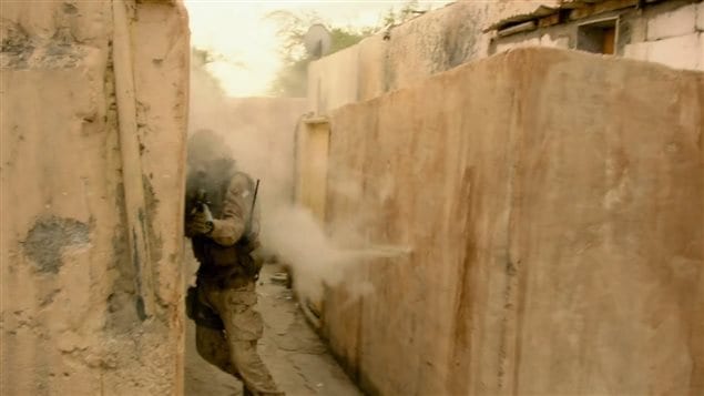 While a fictional film Paul Gross says historical accuracy and realism were important to create the realism of the Canadian experience in Afghanistan...a 360-degree war he says 