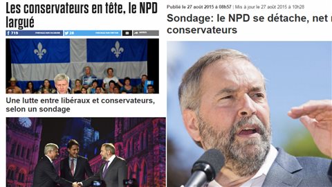D'autres avancent que ce ne sont pas tant les résultats des sondages qui influencent le vote, mais leur interprétation par les médias et les partis politiques.