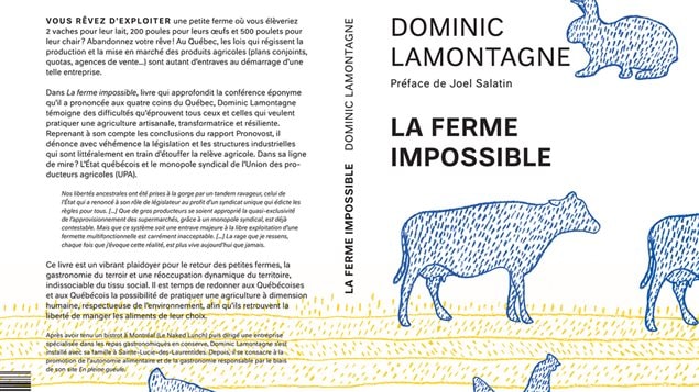 Couverture du livre «La ferme impossible» publiée aux Éditions Écosociété. Couverture du livre «La ferme impossible» publiée aux Éditions Écosociété.