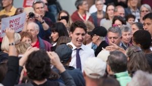 自由党领袖小特鲁多