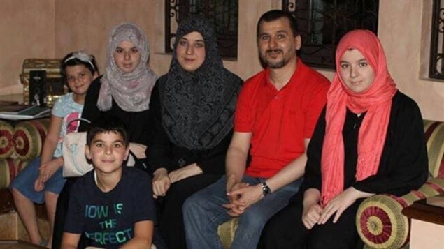 La famille Alaradi avant la détention de Salim Alaradi